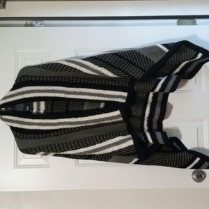 Women's Poncho style sweater cape by Ana Size XS Bust 40"